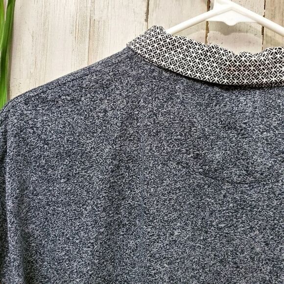 Retrofit Polo Short Sleeve Top Blue Large - Picture 6 of 8